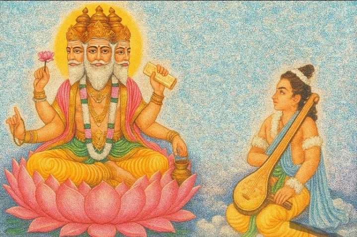 Hare Krishna hare Rama Mantra Katha story